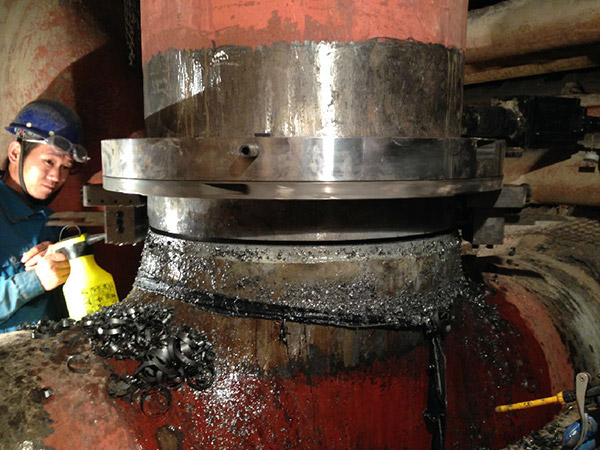 管道坡口機電廠應(yīng)用